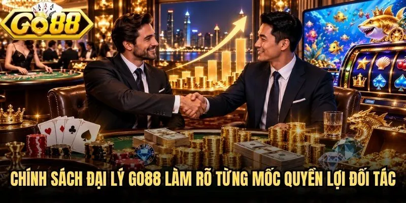 Chính Sách Đại Lý Go88 - Hợp Tác Rõ Quyền Lợi Bền Vững 2 Chính sách đại lý Go88 làm rõ từng mốc quyền lợi đối tác