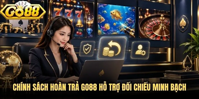 Chính sách hoàn trả Go88 hỗ trợ đối chiếu minh bạch