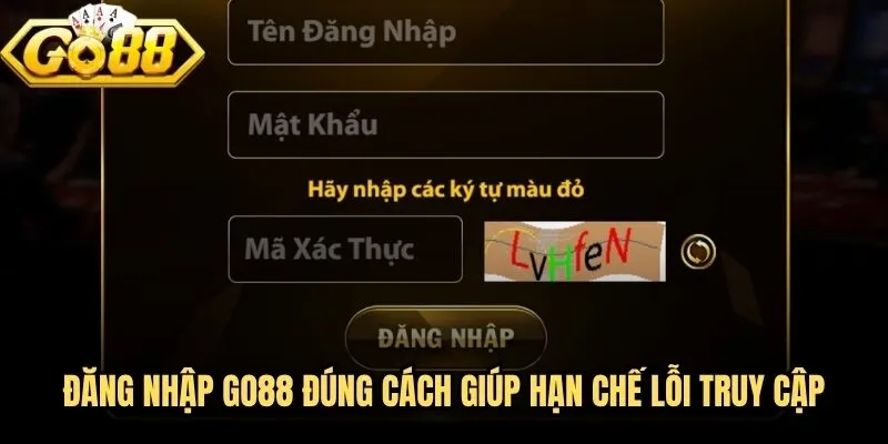 Đăng Nhập Go88 - Hướng Dẫn Truy Cập Nhanh, An Toàn, Dễ Hiểu 1 Đăng nhập Go88 đúng cách giúp hạn chế lỗi truy cập