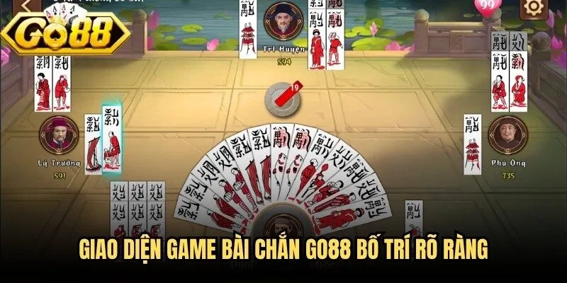 Game Bài Chắn Go88 - Từ Cách Xếp Bài Đến Bí Quyết Ù Chuẩn 2 Giao diện game bài chắn Go88 bố trí rõ ràng