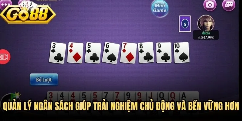 Game Bài 3 Quản lý ngân sách giúp trải nghiệm chủ động và bền vững hơn
